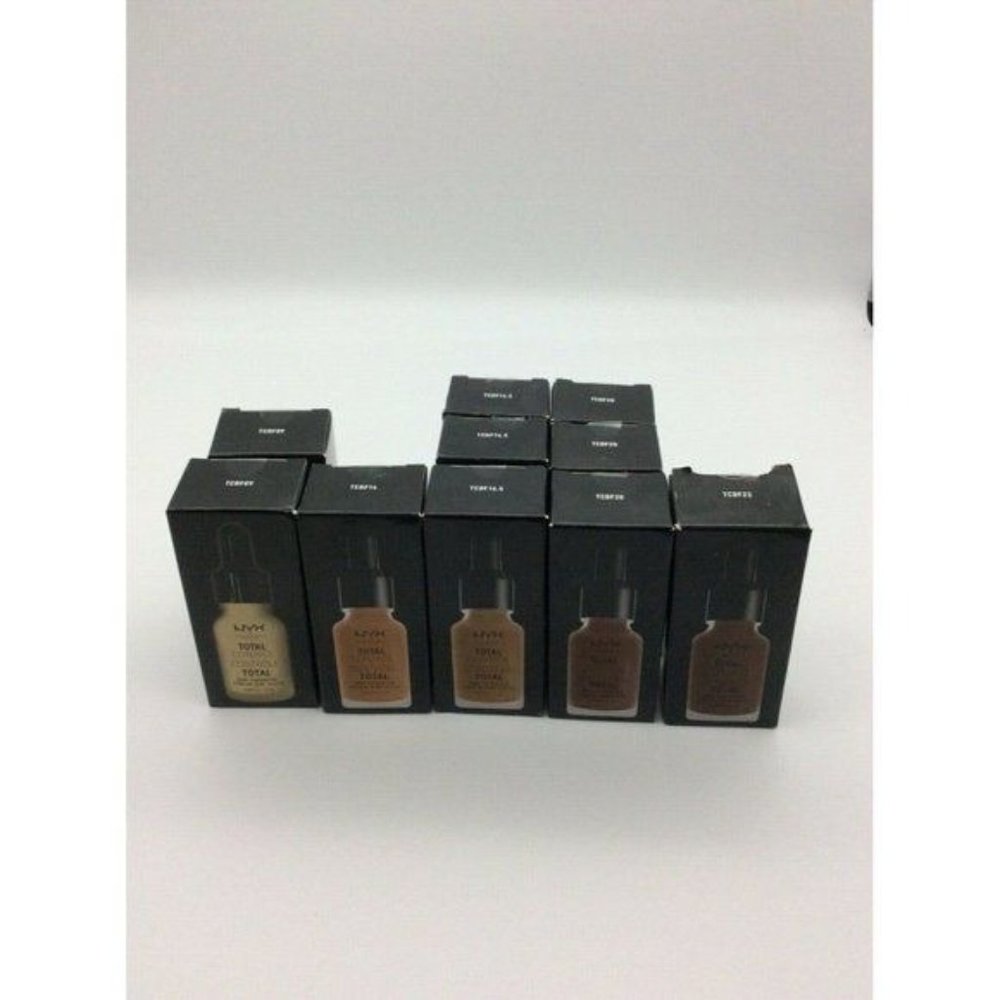NYX Total Control Drop Foundation ~ New In Box ~  Full Size, Nutmeg - Picture 5 of 5